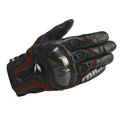 Zwart leren herenhandschoenen voor formal wear