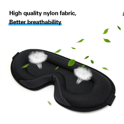 Slaapmasker met satijnen afwerking