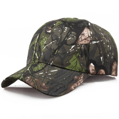 Jachthoed met camouflage en waterafstotende laag