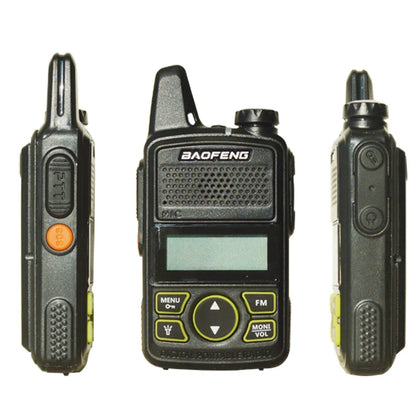 Walkie talkies met vergrendelingsfunctie