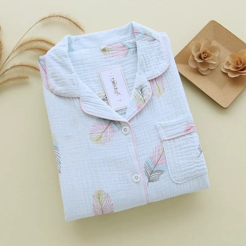 Dames pyjama met lange broek – Perfect voor de winter