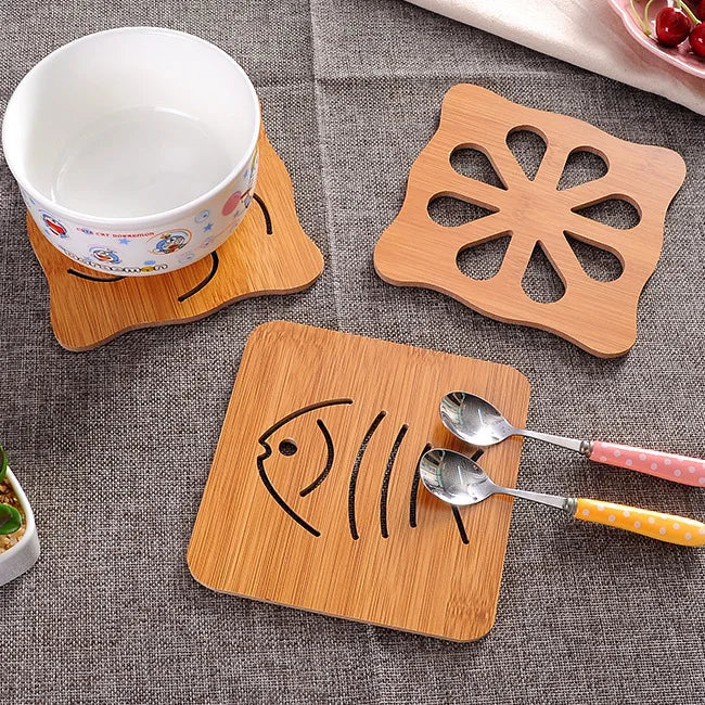 Onderzetters pannen met ingebouwde thermometer – Slim design