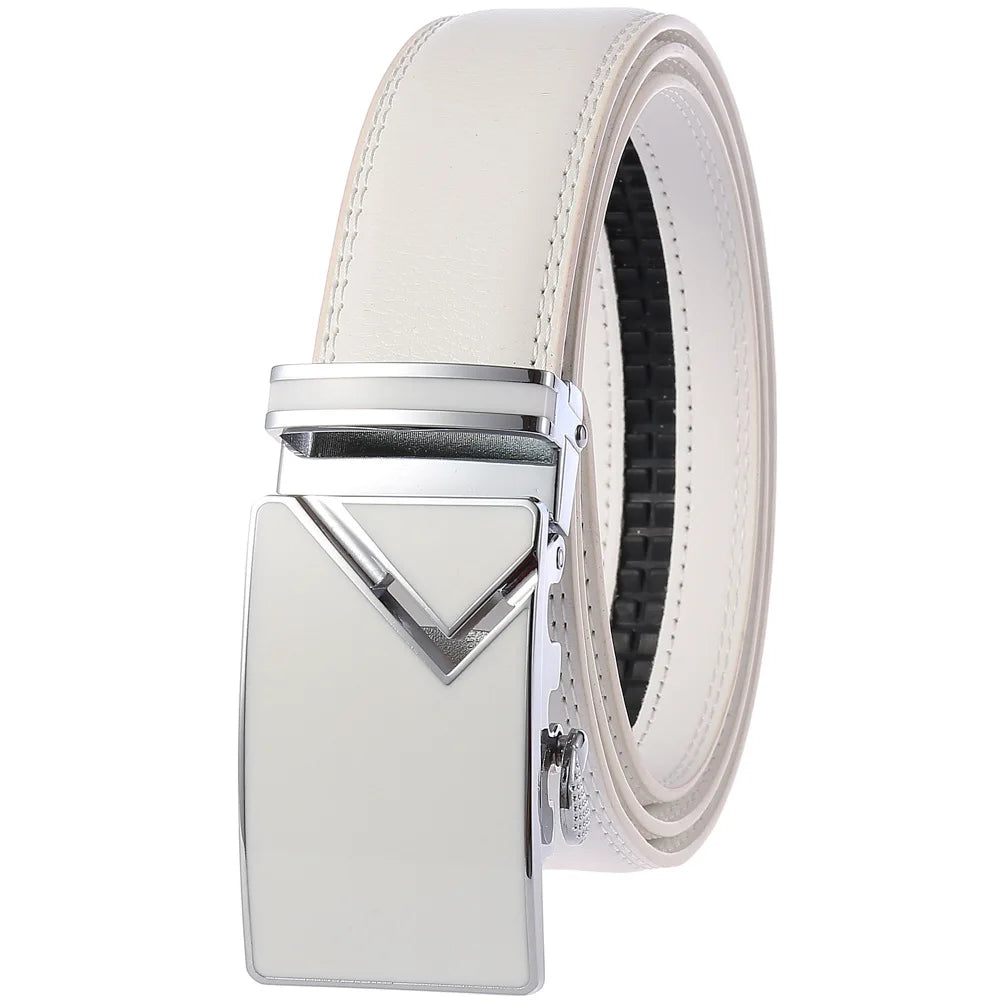 Stretch riem heren met sportieve insteek