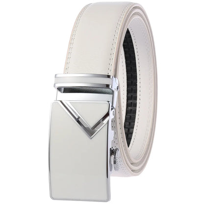 Stretch riem heren met sportieve insteek
