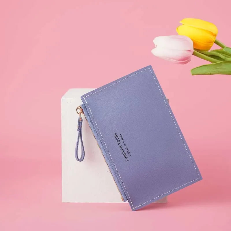 Leren pasjeshouder met naadloze afwerking – Premium look