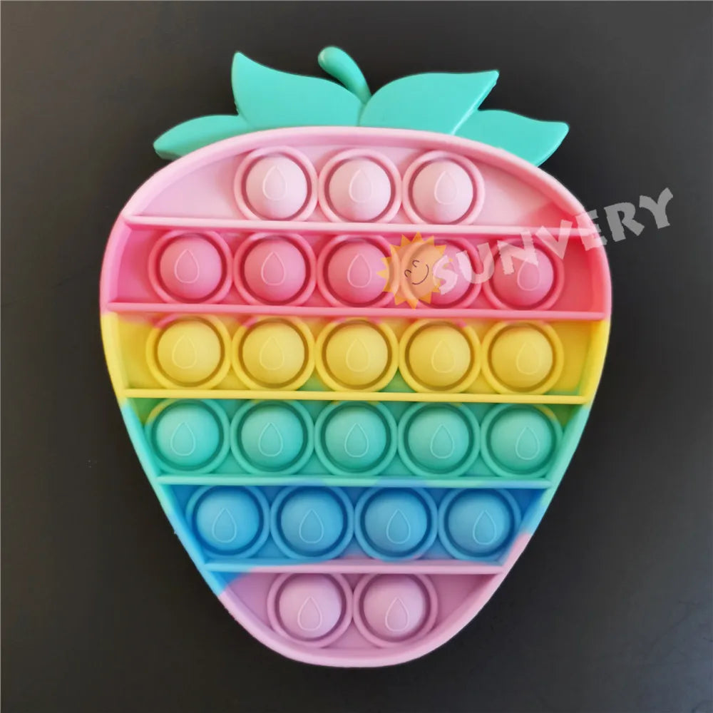 Fidget toys met zachte siliconen materialen