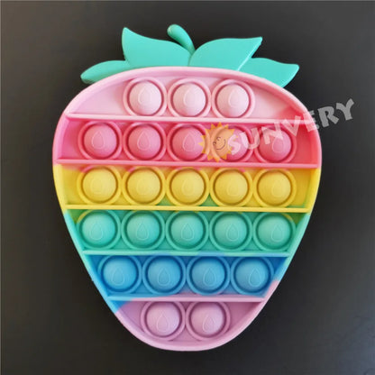 Fidget toys met zachte siliconen materialen
