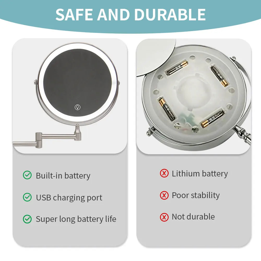 IKEA spiegel met verlichting – Compact en stijlvol