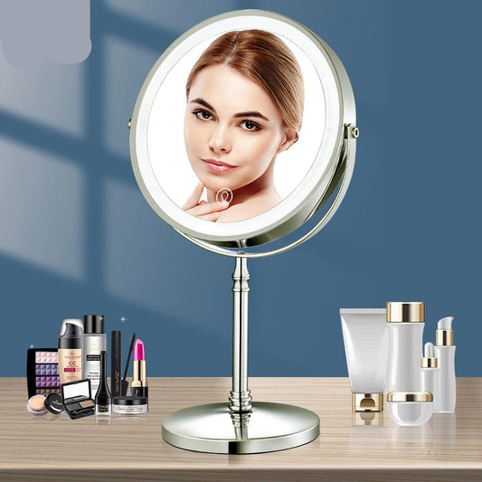 Verlichte Make-Up Spiegel voor Professioneel Gebruik - Ideaal voor Badkamer en Vanity