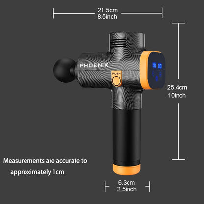 Massage gun met draagbare case – Alles netjes opgeborgen