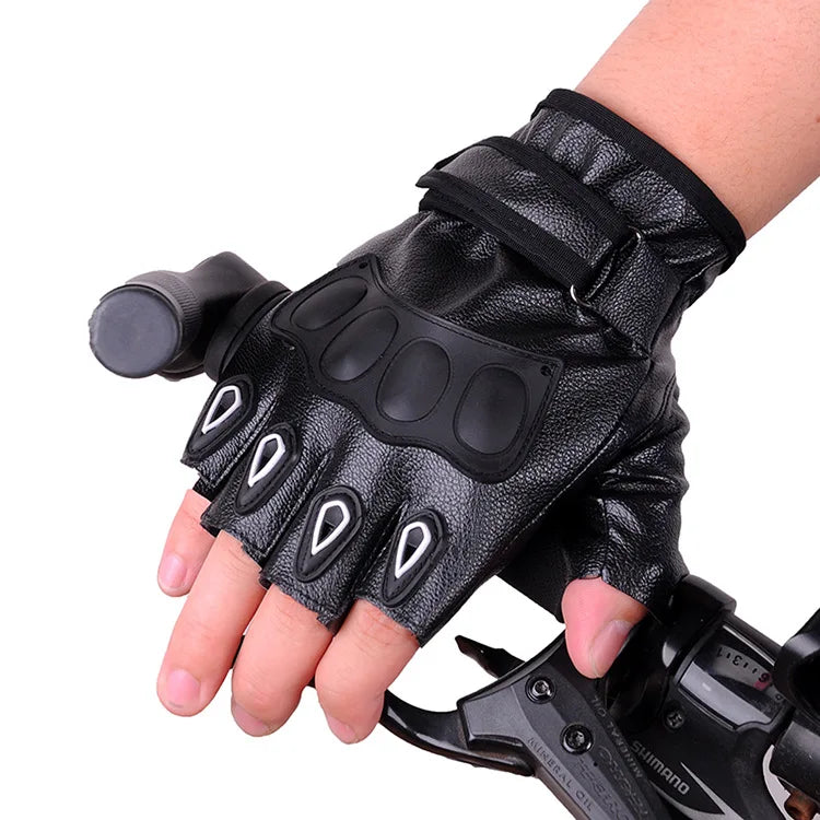 Tijdloze leren herenhandschoenen