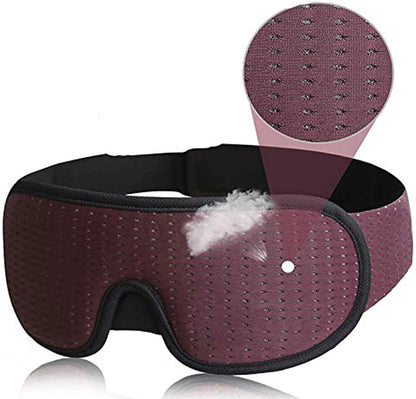 Zachte slaapmaskers in comfortabele stof