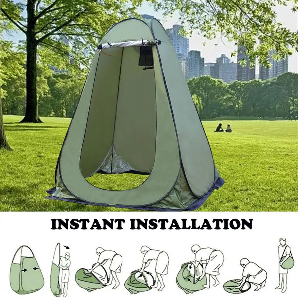 Pop up tent Action met extra ruimte – Comfortabel kamperen