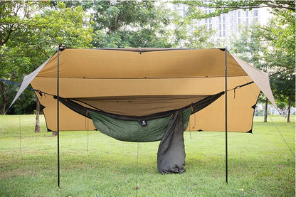 Decathlon tent met geïntegreerde mat – Alles in één
