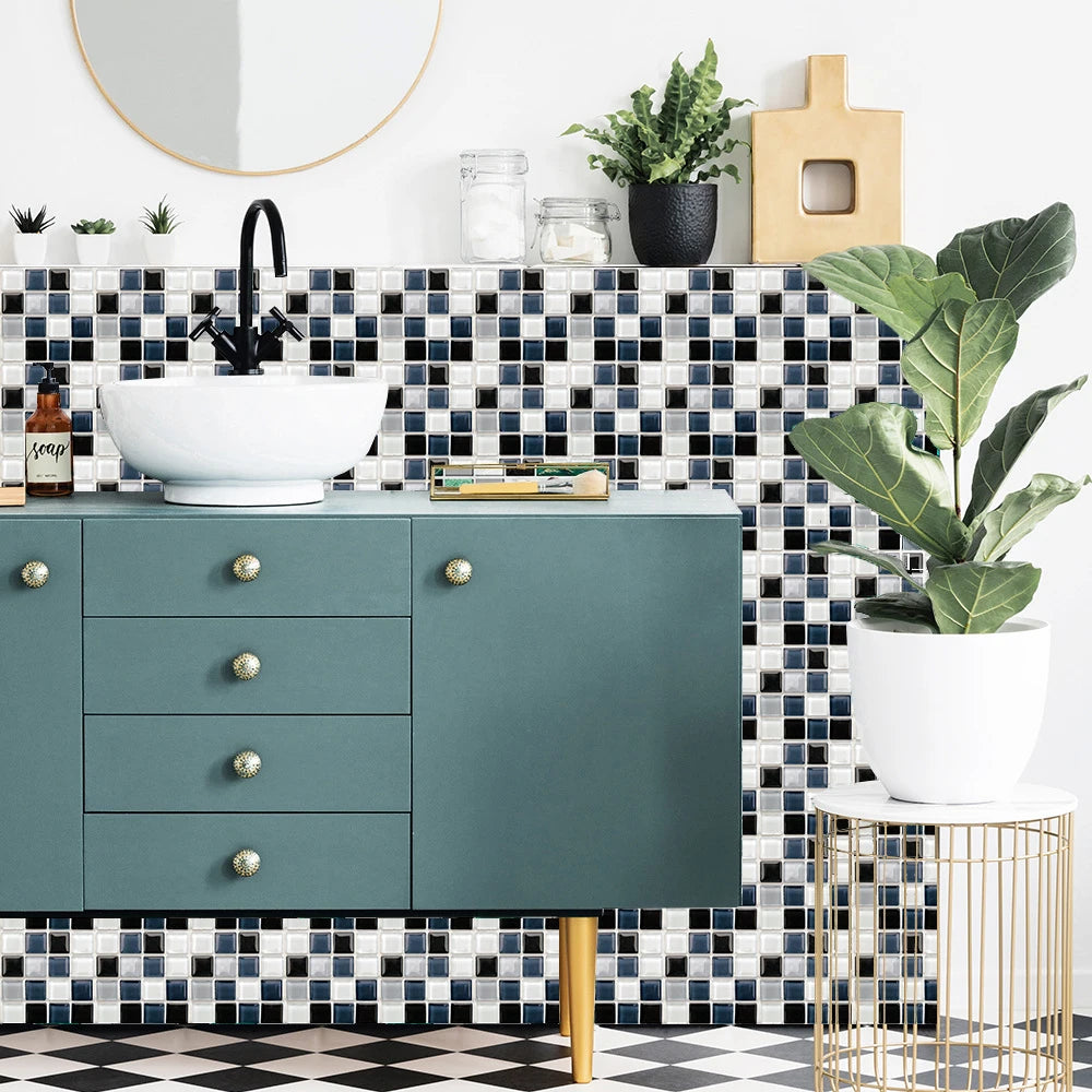 Matte mozaiek tegels – Modern en subtiel