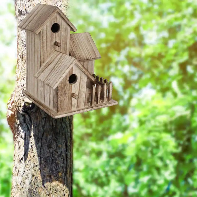 Vogelhuisje Hema met touw – Eenvoudig op te hangen