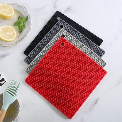 Onderzetters pannen met metalen raster – Industriële look