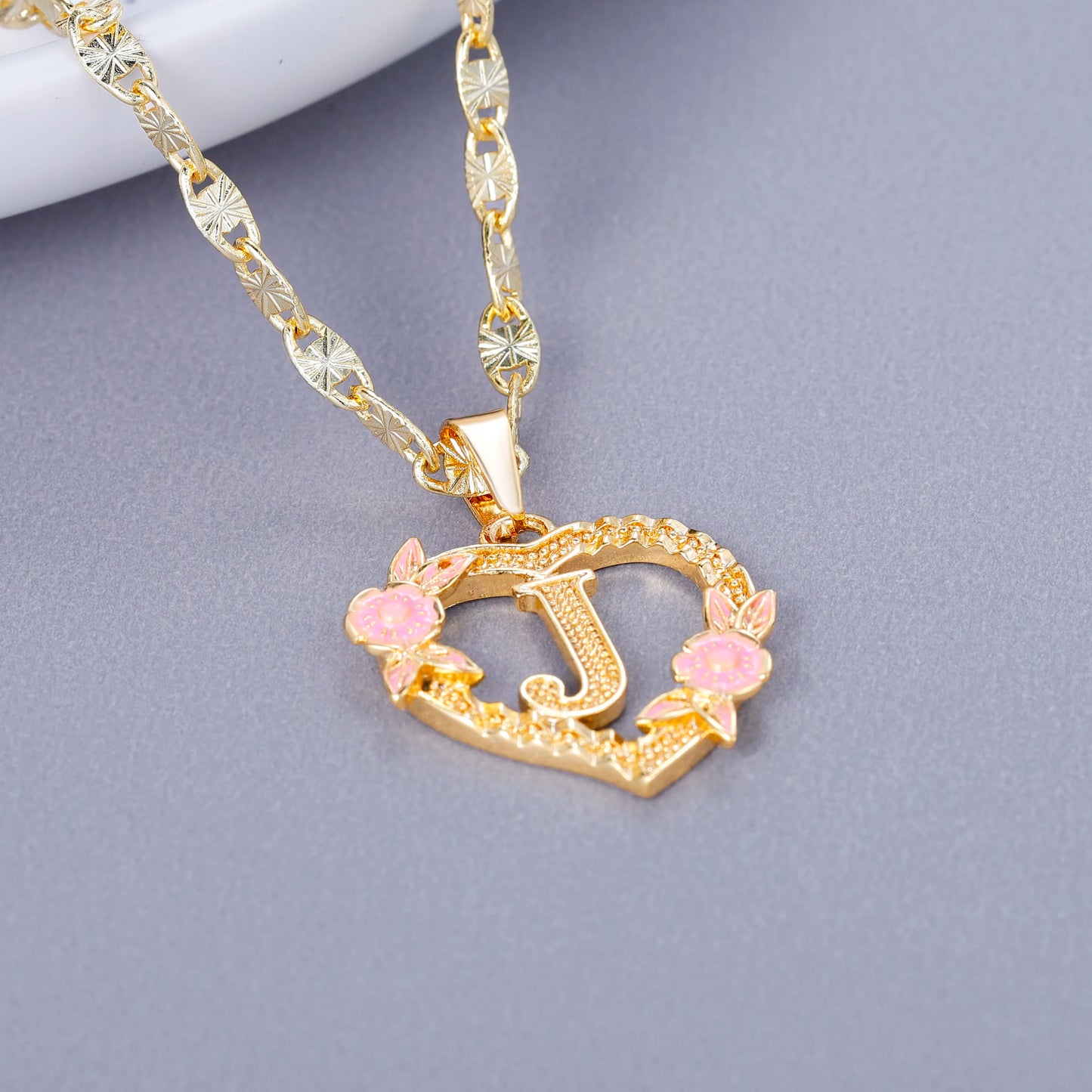 Ketting met naam gegraveerd op bar-hanger