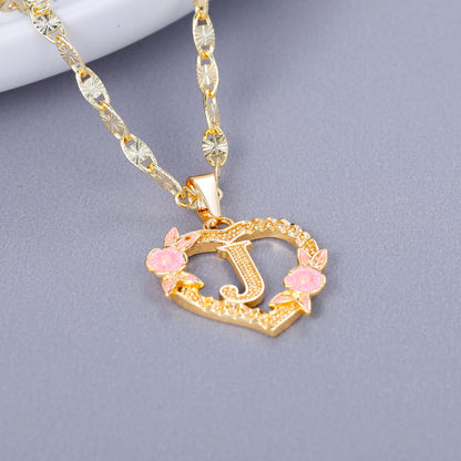 Ketting met naam gegraveerd op bar-hanger