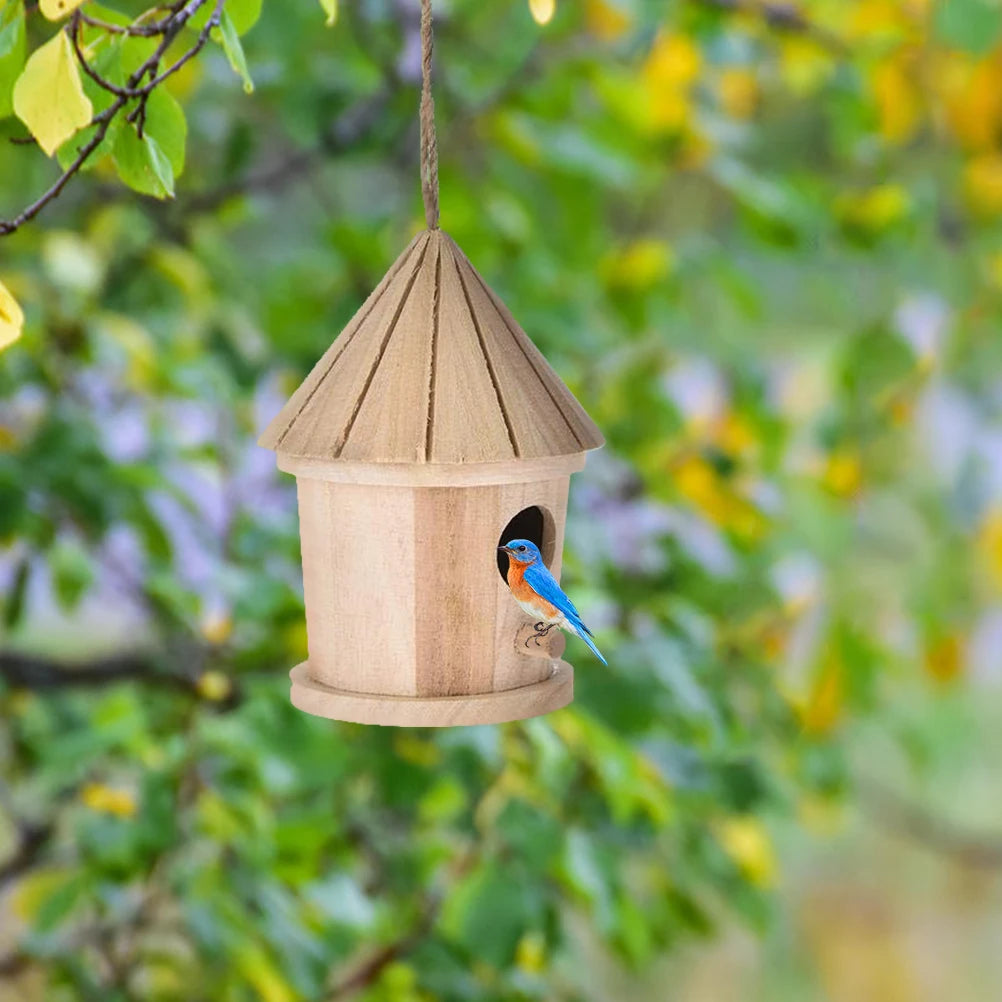 Intratuin vogelhuisje met platte bodem – Eenvoudig te monteren