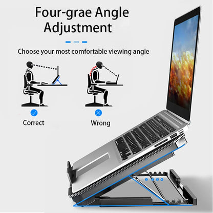 Laptopstandaard met verstelbare kantelhoek