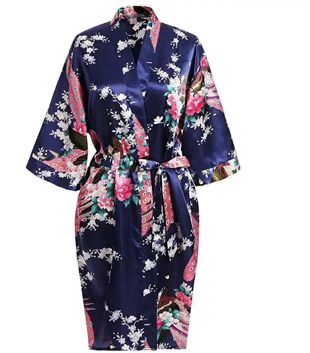 Zomer ochtendjas dames met riemsluiting – Comfort in de warmte
