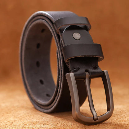 Riem heren met klassieke sluiting en fijne afwerking