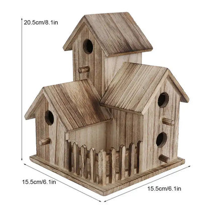 Intratuin vogelhuisje met kijkluikje – Observeer zonder storen