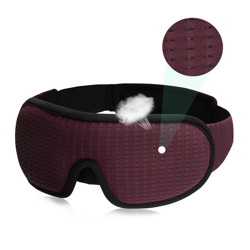 Zachte slaapmaskers met perfecte afsluiting