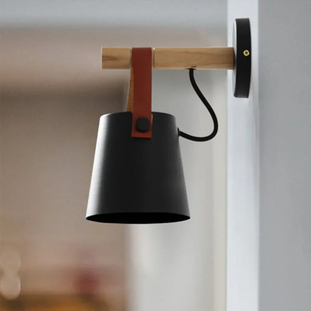 Wandlamp op batterijen met bevestigingsclips – Geen gereedschap nodig