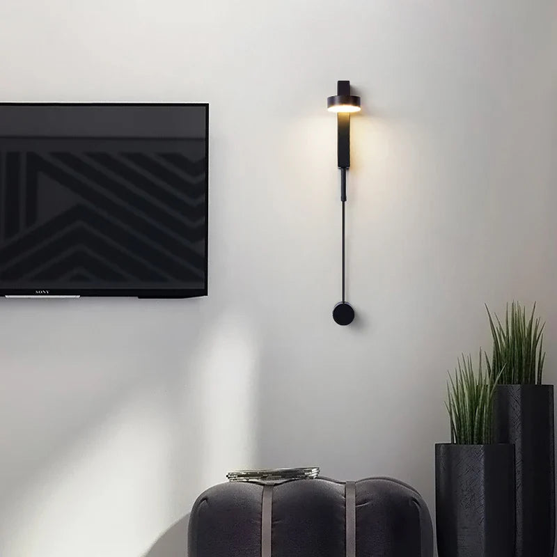 Wandlamp met batterijen in industriële stijl – Robuuste uitstraling