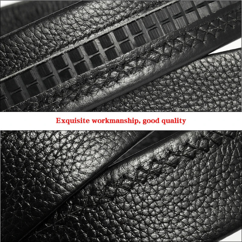 Riem heren met fijne structuur en matte finish
