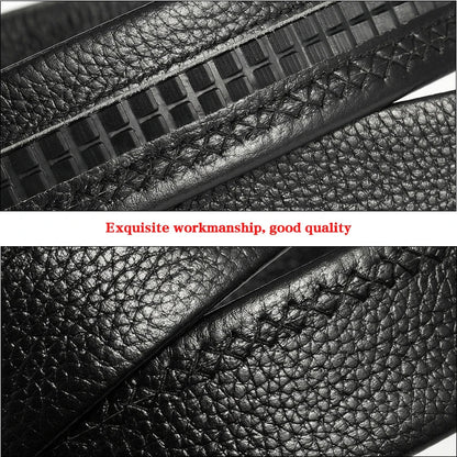 Riem heren met fijne structuur en matte finish