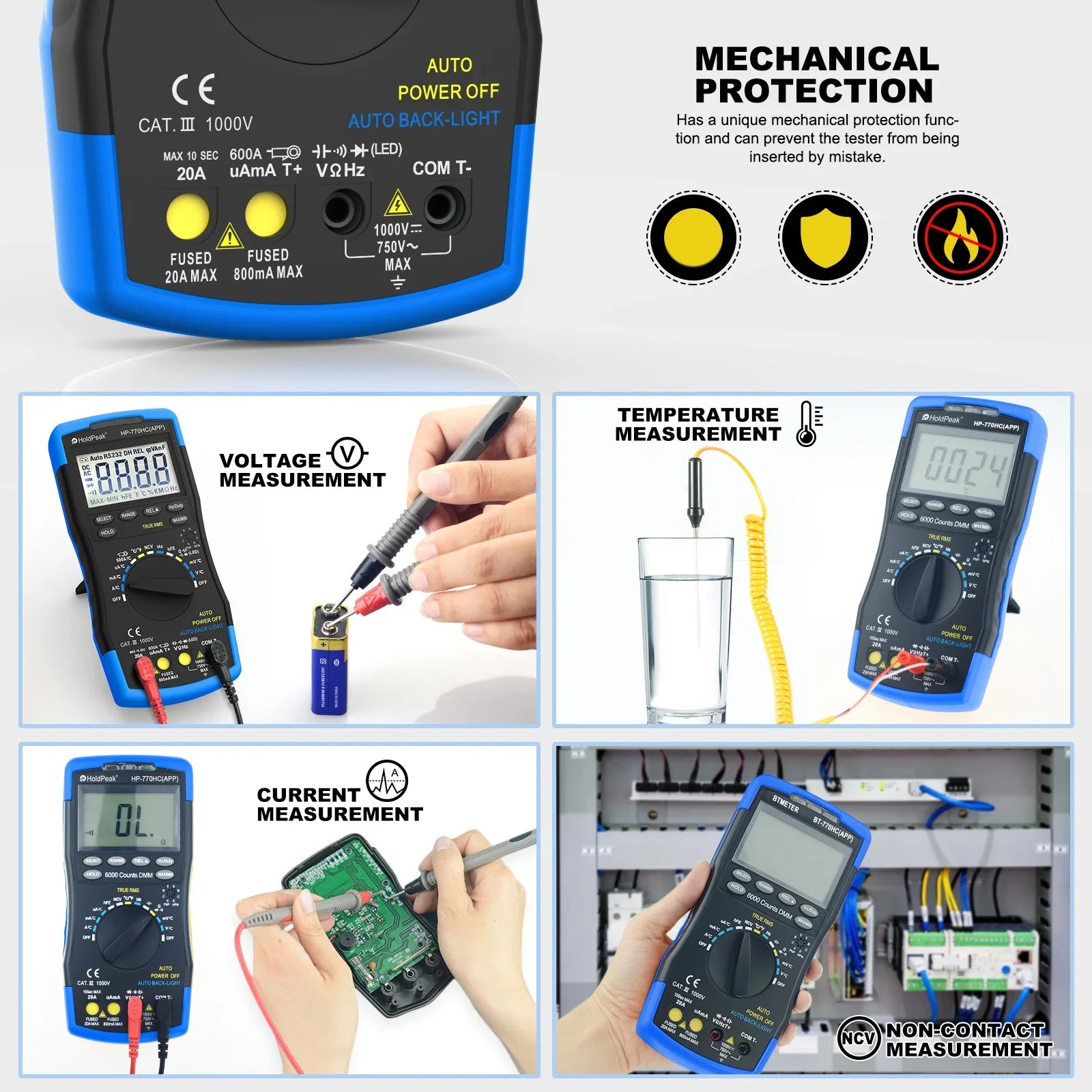 Multimeter met hoge meetnauwkeurigheid
