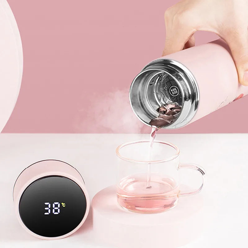 Thermosfles in pastelkleuren – Zacht en trendy