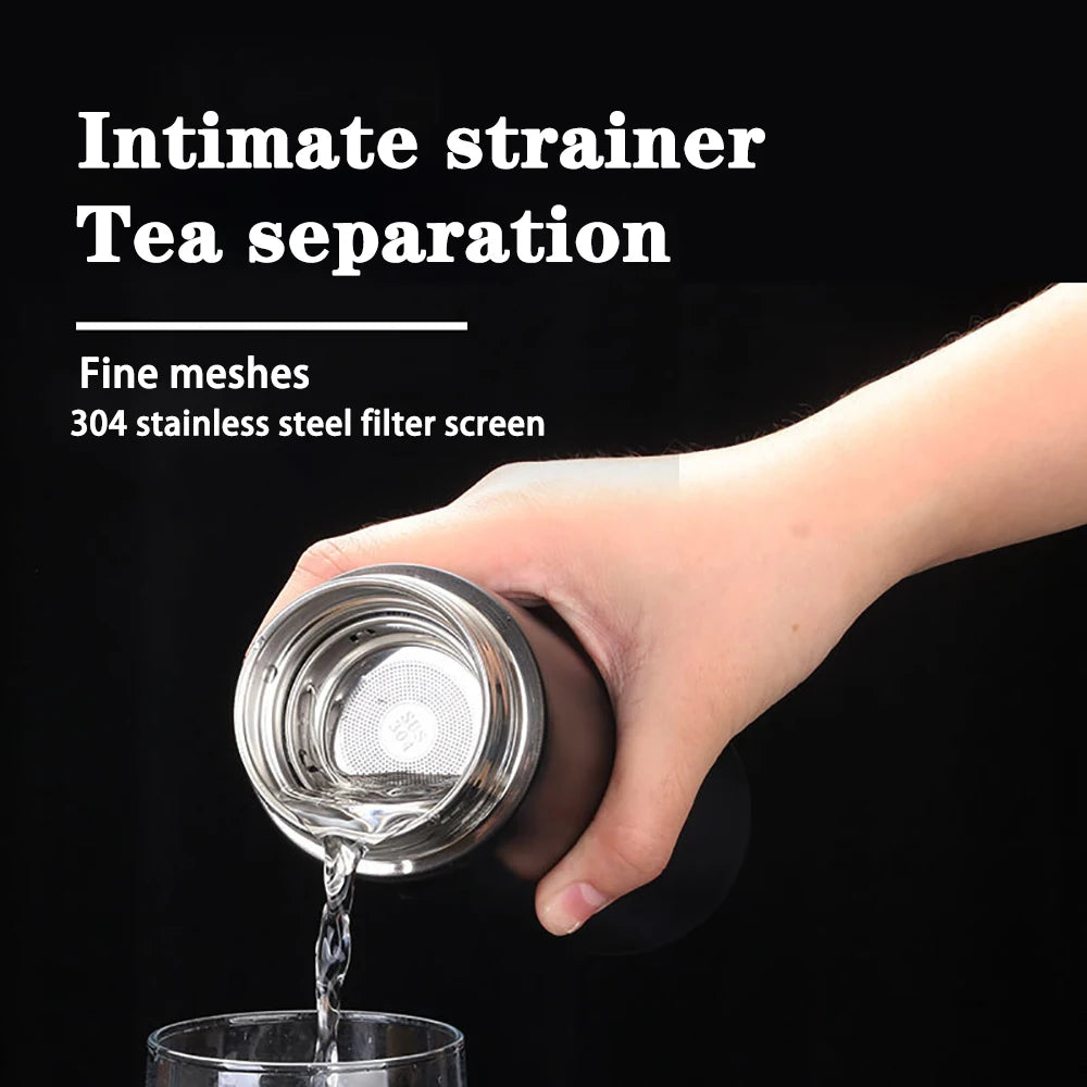 Thermosfles met theefilter – Ideaal voor theeliefhebbers