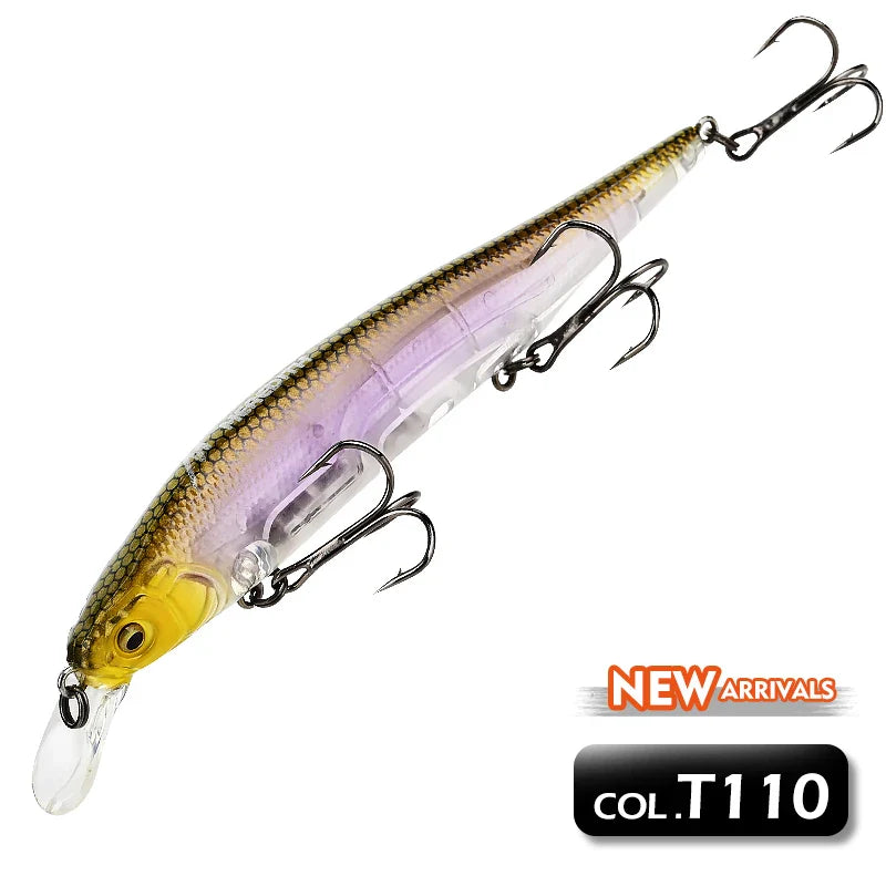 Realistische jerkbait voor actieve snoek