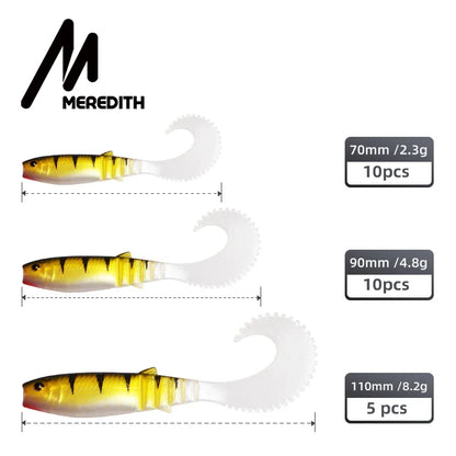 Swimbait visjes met 3D-afwerking