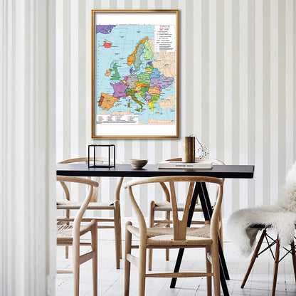 Wereldkaart voor jong en oud – Tijdloze wanddecoratie