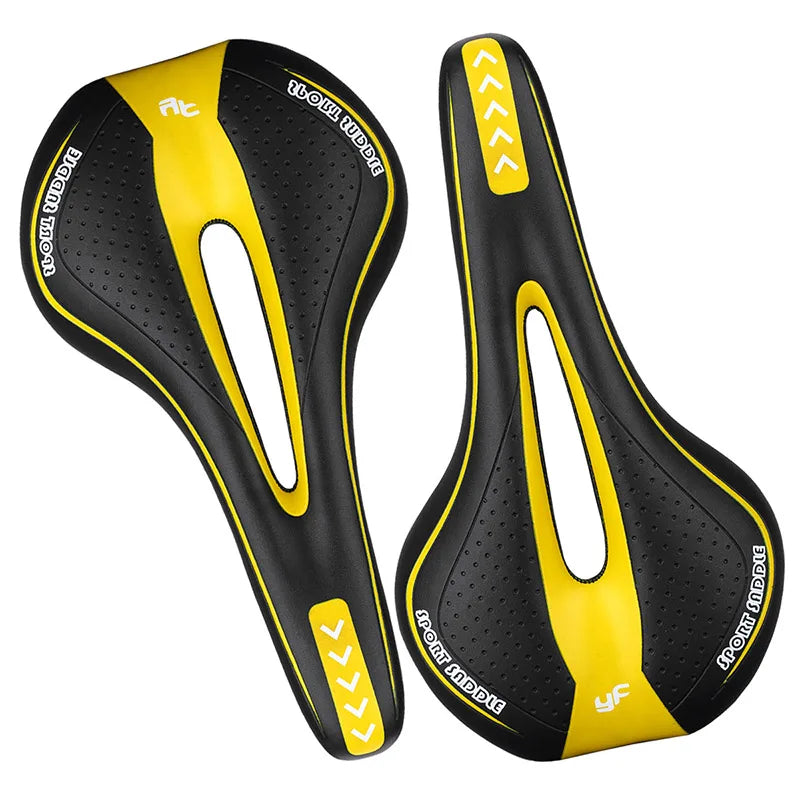 Comfortabel fietszadel met veersysteem