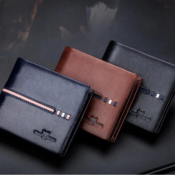 Portemonnee heren klein model met logo – Minimalistisch en stijlvol