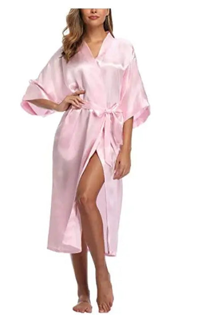 Zomer ochtendjas dames met riemsluiting – Comfort in de warmte