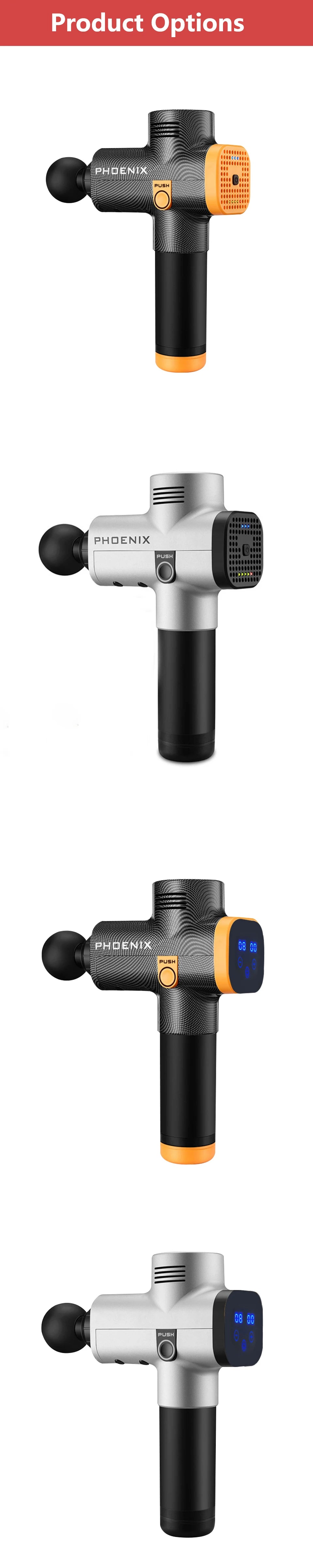Draadloze massage gun – Vrij bewegen tijdens gebruik