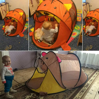 Pop-up tent ideaal voor weekendtrips – Licht en handig
