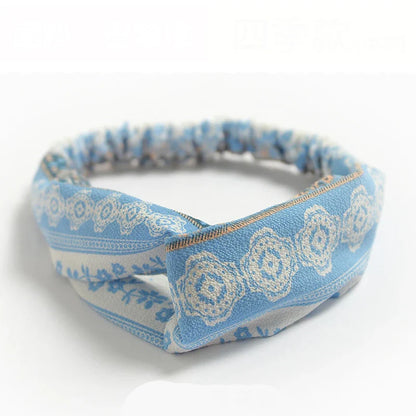 Set haar accessoires met pastel scrunchies