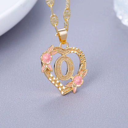 Lichte ketting met naam en symbool