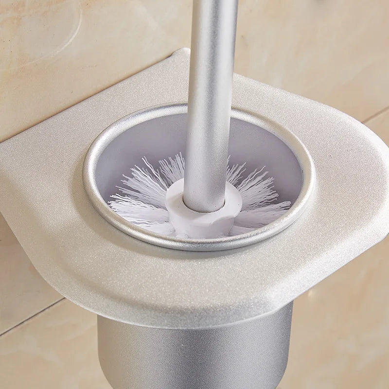 Toiletborstel met open designhouder – Makkelijk schoon te houden
