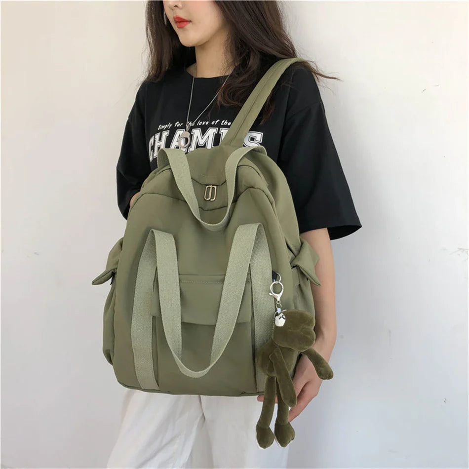 Handbagage rugzak met ruime inhoud en compact formaat