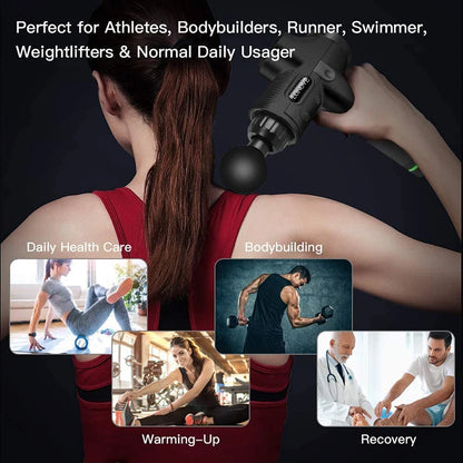 Decathlon massage gun met intensiteit – Voor iedere sporter