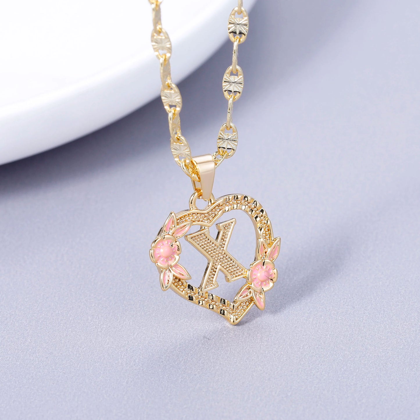Gepersonaliseerde ketting met zachte ronding